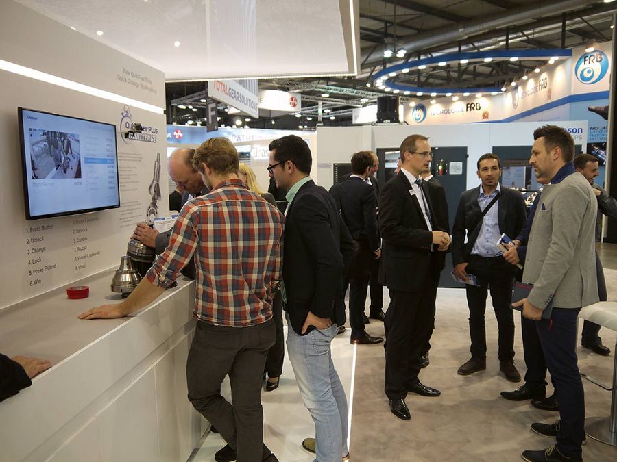 Gleason-Pfauter Messestand Gleason-Pfauter Messestand