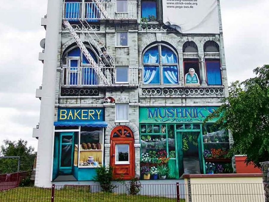 Stendaler Wohnungsbaugesellschaft Graffiti Stendaler Wohnungsbaugesellschaft Graffiti