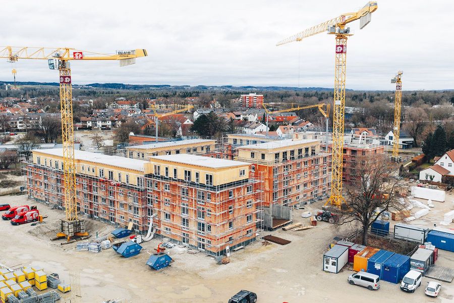 Penzkofer Bau GmbH Baustelle in Moosburg Penzkofer Bau GmbH Baustelle in Moosburg