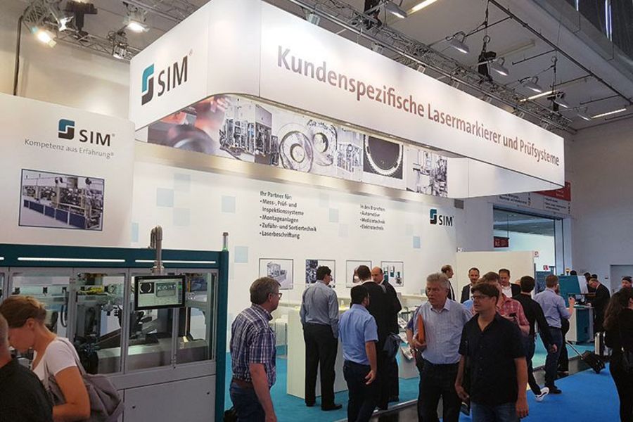 SIM Automation Messestand SIM Automation Messestand