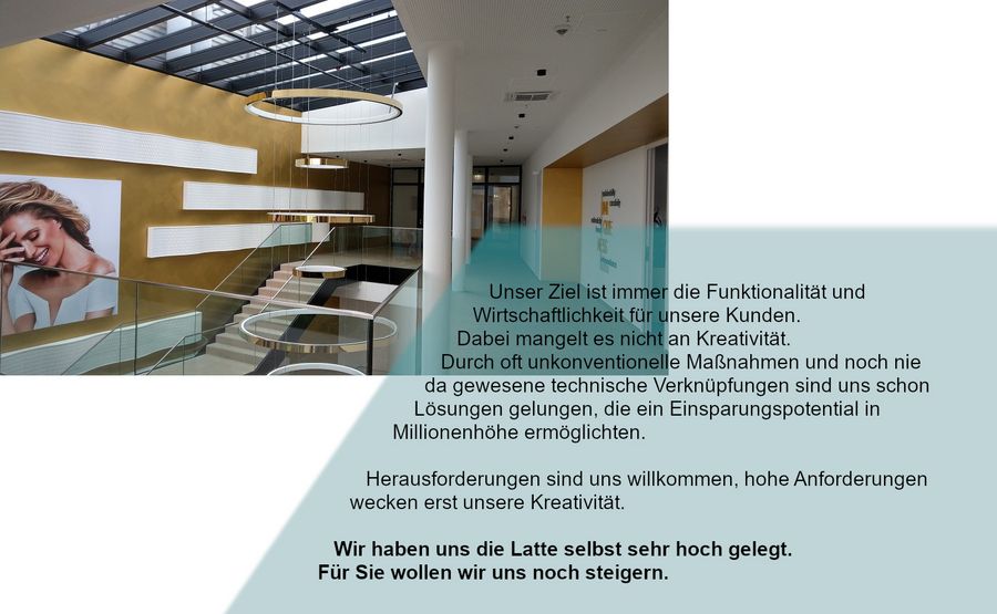 Nachhaltige Energiekonzepte für Industriebetriebe sind ein Markenzeichen des Unternehmens  