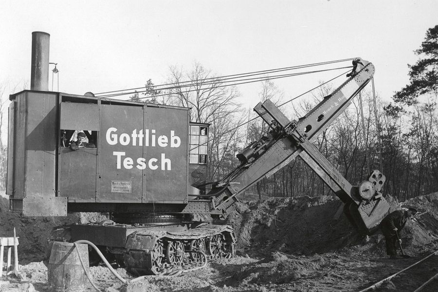 Gottlieb Tesch Kanal- und Rohrleitungsbau GmbH historische Aufnahme Gottlieb Tesch Kanal- und Rohrleitungsbau GmbH historische Aufnahme