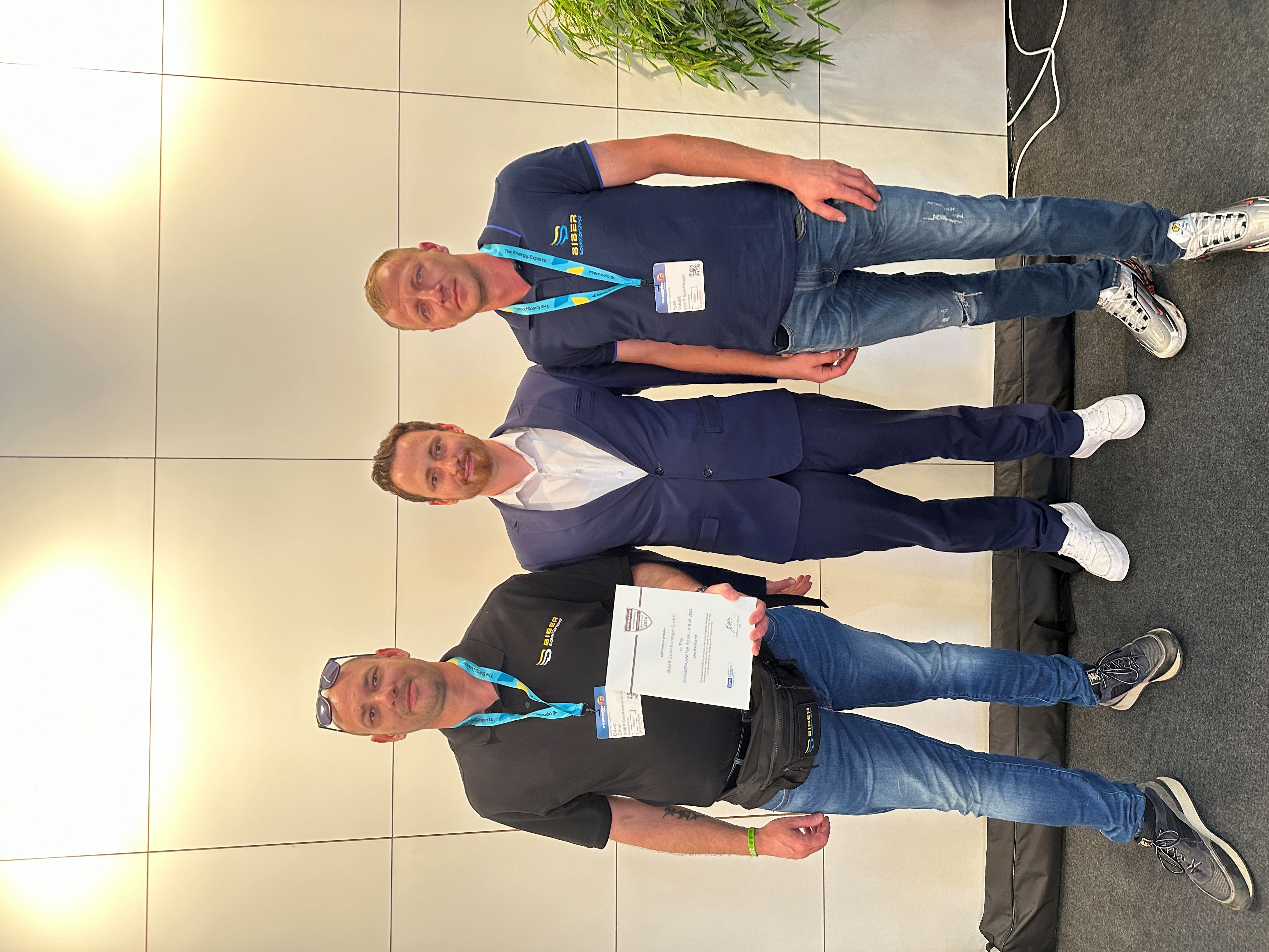 BIBER Solarkonzept erhält renommierten EUPD Research Installer Award