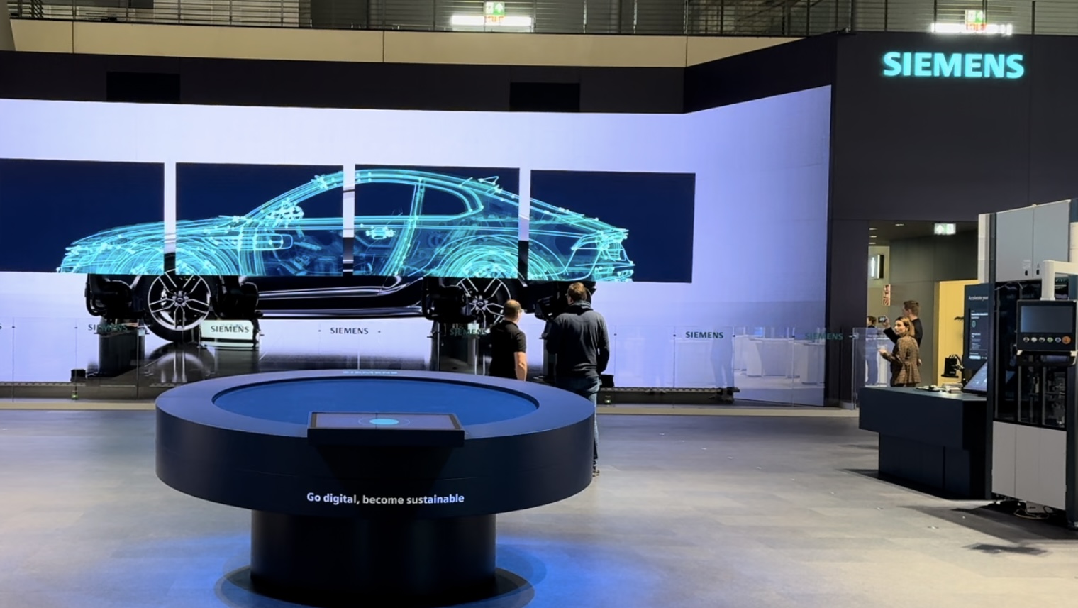Visoric und Siemens erweitern die Realität auf der Hannover Messe 2024
