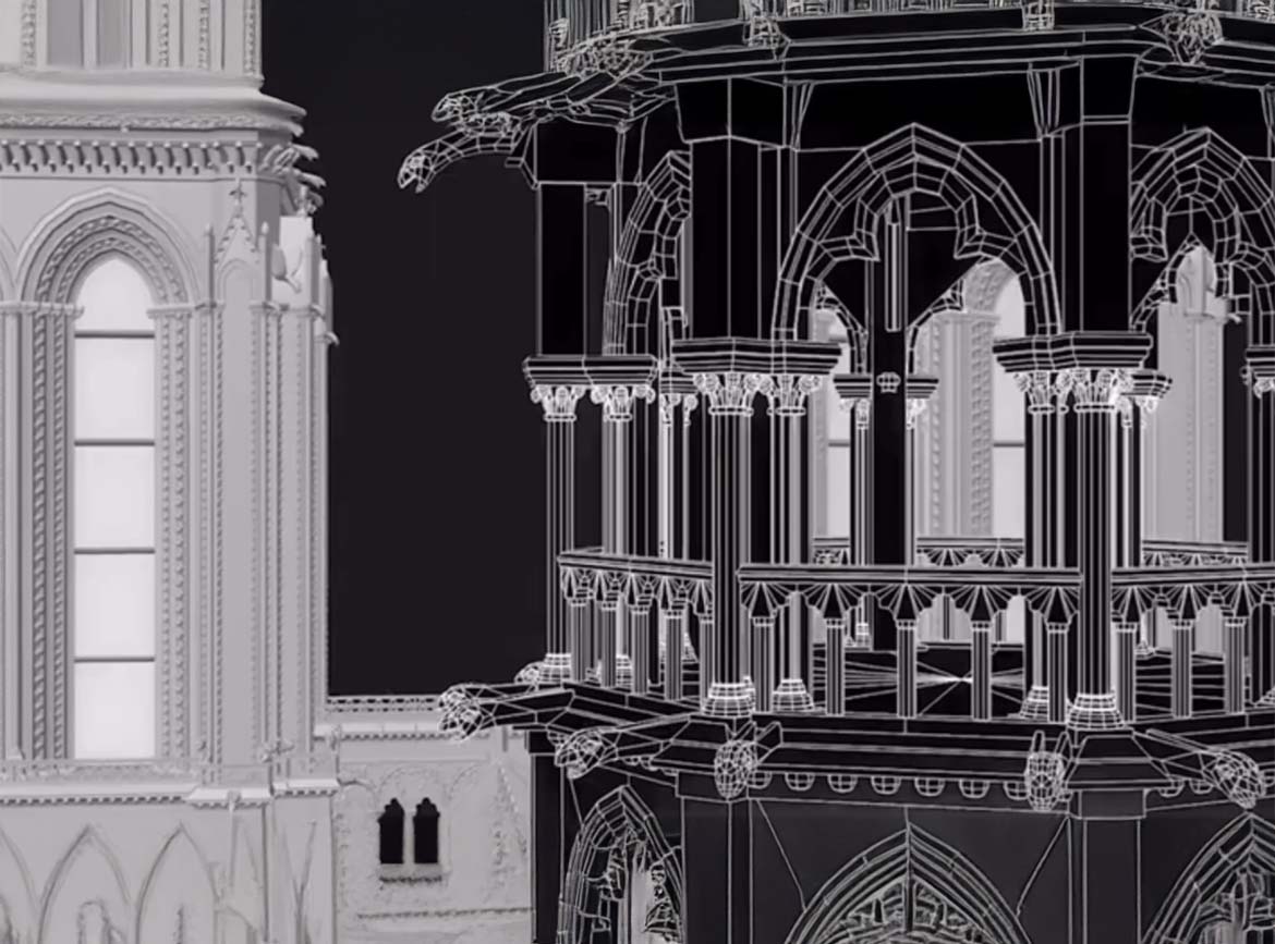 Die digitale Wiedergeburt von Notre Dame durch KI und 3D-Scanning
