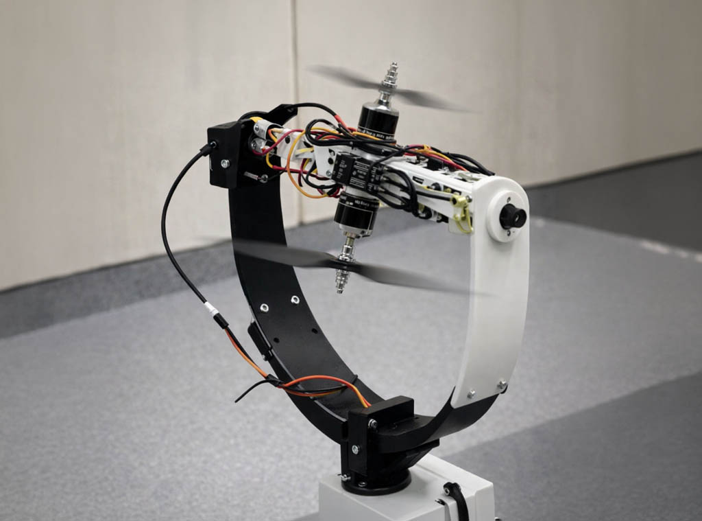 Spatial Flight Control, wenn der Drohnenflug dreidimensional gesteuert wird